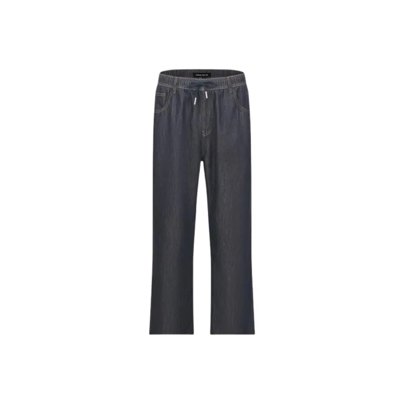 URBAN REVIVO Jeans Men's Navy Blue-0