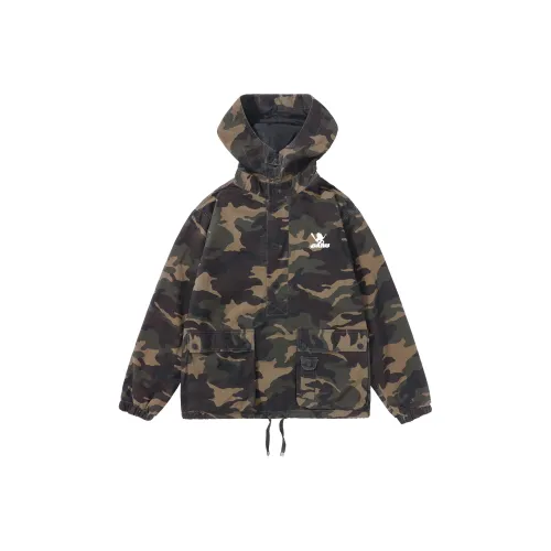 SANTASTIC Jackets Coats Men's Camouflage