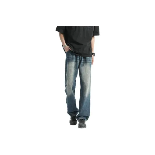 PANDA ADEVIL Jeans For Men Unisex Blue
