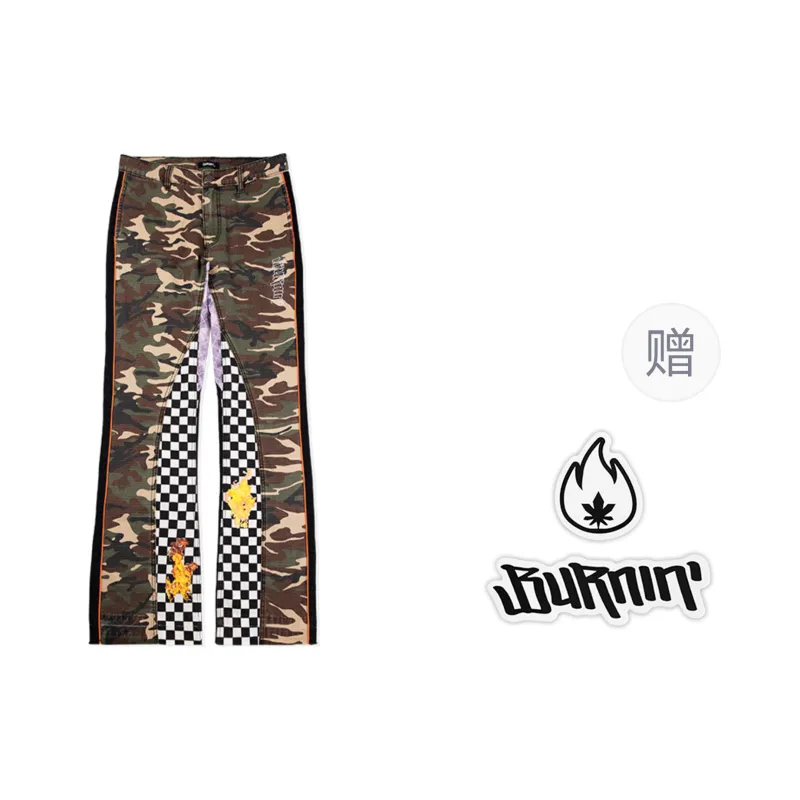 BURNIN Jeans Unisex Camouflage-0