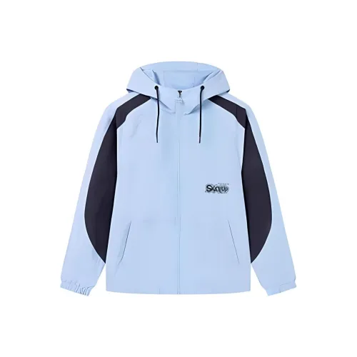 361° Jackets Coats Men's Monochrome Gray Blue