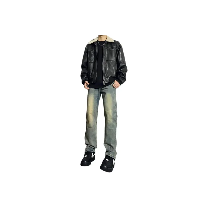 KVIV Jeans Men Vintage Blue-0