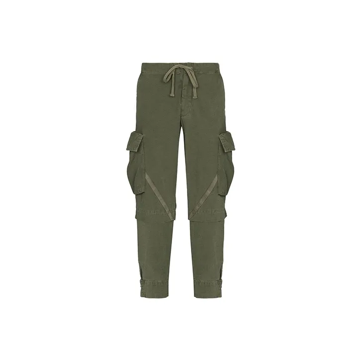 GREG LAUREN Casual Pants Men Green-0