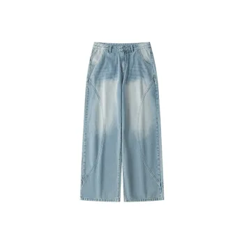 COUNTRY MOMENT Jeans Unisex Sand Washed Blue