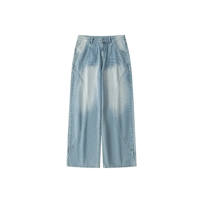 COUNTRY MOMENT Jeans Unisex Sand-Washed Blue-0