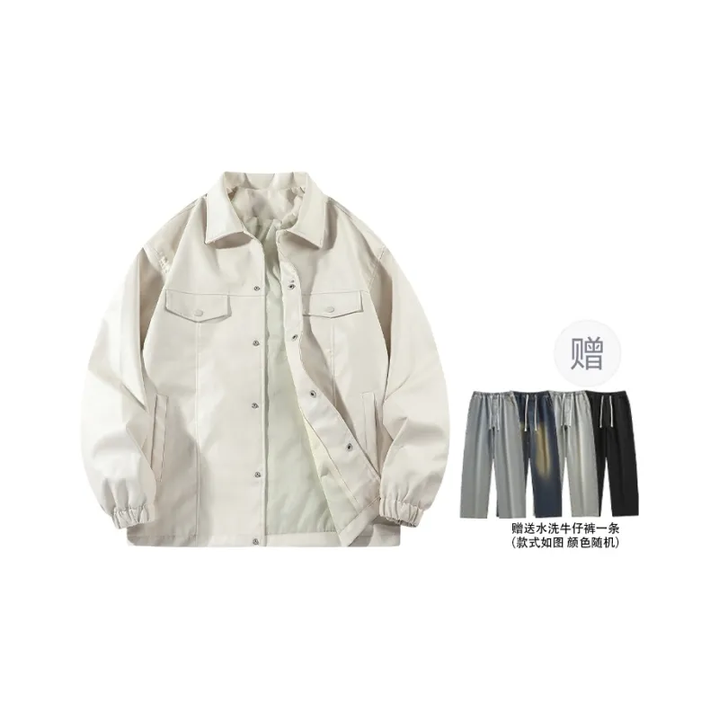 RAMPAGE Leather Jackets Unisex-11