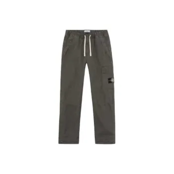 STONE ISLAND Logo Patch Drawstring Pants