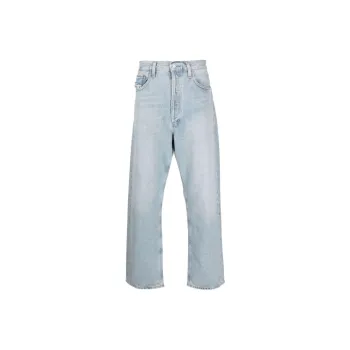 AGOLDE Mid Rise Straight Leg Jeans