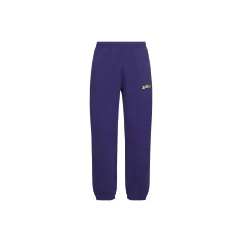 OFF-WHITE Knitted Sweatpants Men Purple