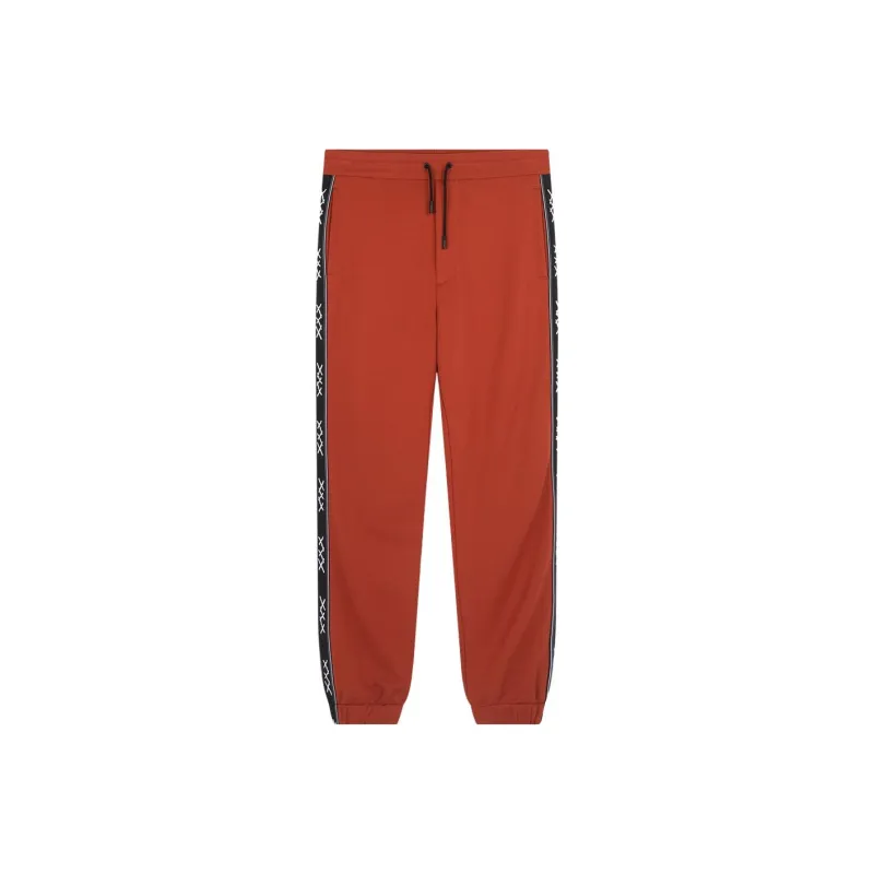 Zzegna Knitted Sweatpants Men's Red-0