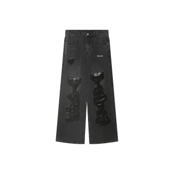TSMLXLT Jeans Unisex Midnight Black
