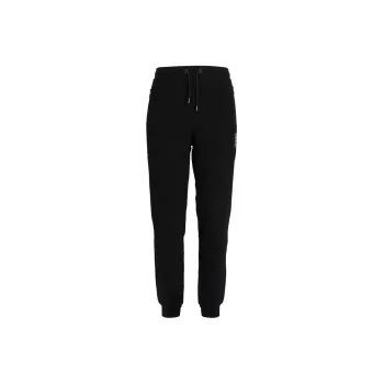 KARL LAGERFELD SS23 Knitted Sports Pants Men's Black