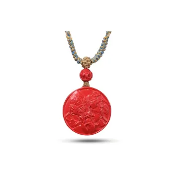 Dora Skewers Cinnabar Pendants Unisex