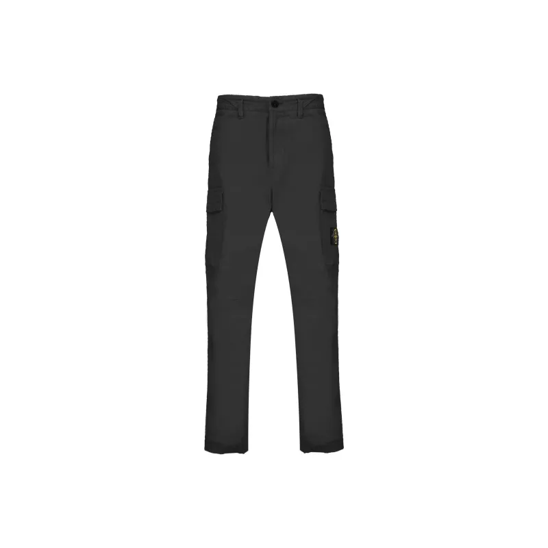 STONE ISLAND Cargo Pants Men's Black-0