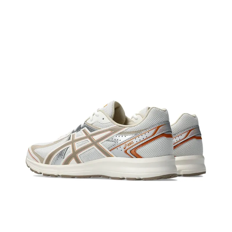Asics Jog 100S Cushioning, Wear Resistant Low Top Running Shoes Unisex White-4