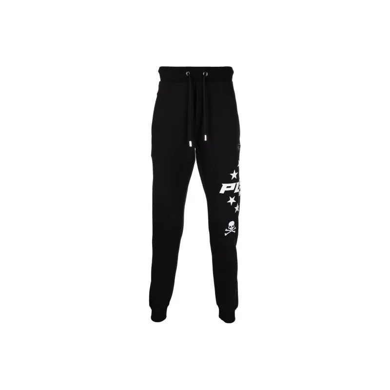PHILIPP PLEIN Logo Drawstring Tracksuit Bottoms-4