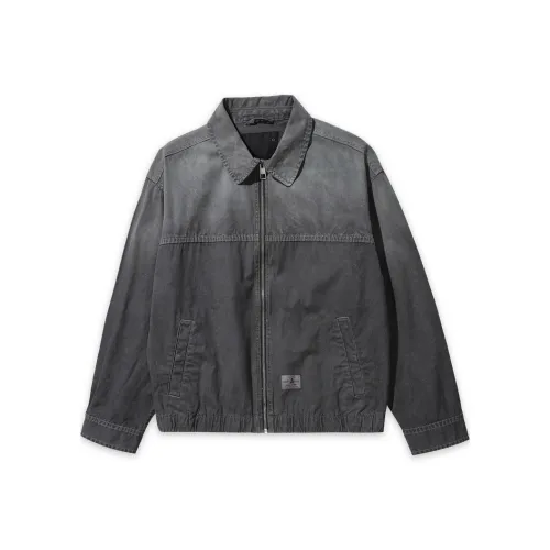 ABLE JEANS Jackets Coats Men's Forged Steel Gray