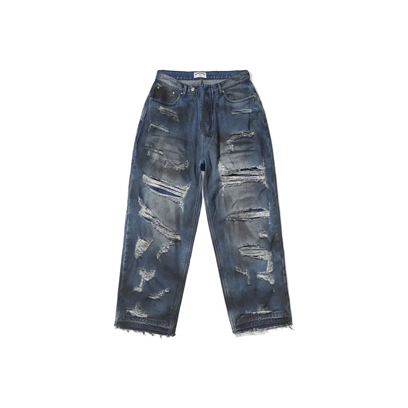 FREE WORLD ORDER Jeans Unisex Blue-0