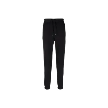 SAINT LAURENT Knitted Sweatpants Men's Black