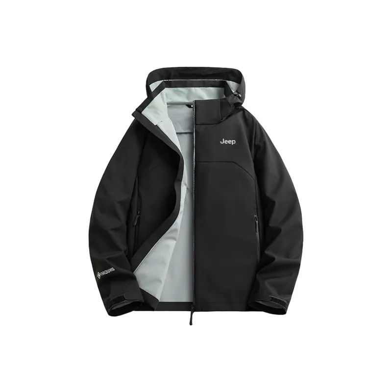 Jeep Black Knight Series Jackets Coats Unisex-4