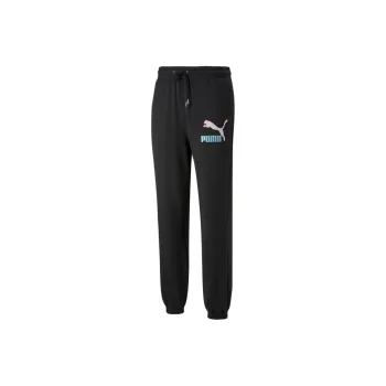 PUMA Knitted Sports Pants Men's Black