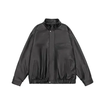 REFAMES Leather Jackets Unisex