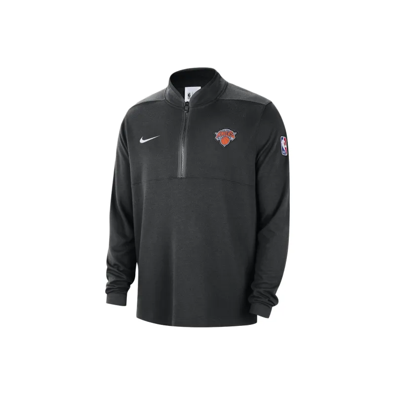 Nike New York Knicks Men's Nike Nba 1/2 Zip Long Sleeve Top-0