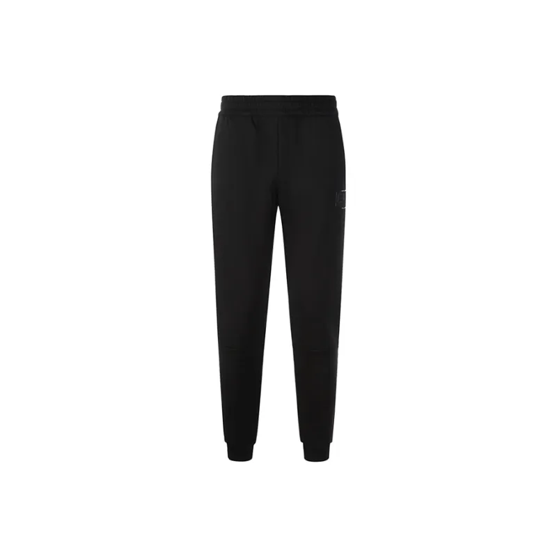 EMPORIO ARMANI EA7 FW22 Knitted Sweatpants Men's Black-0