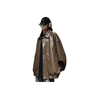 FOR FEAR THAT Leather Jacket Unisex