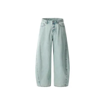 GBXM Jeans Unisex Ice Clear Blue