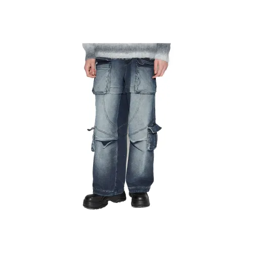 VANN VALRENCÉ Jeans Unisex Denim Blue