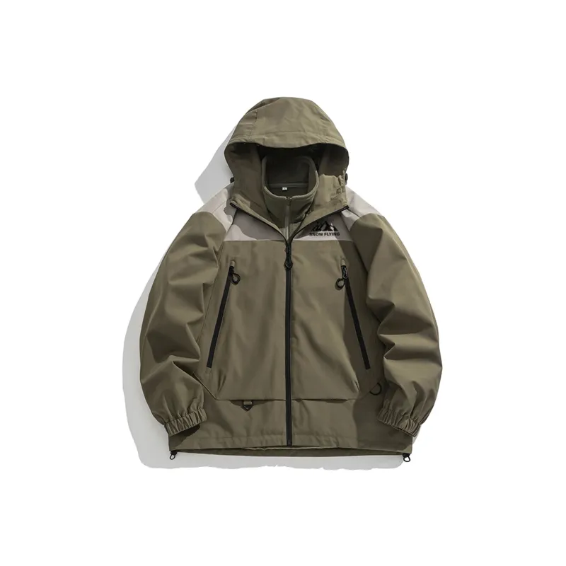 SNOW FLYING Jackets Coats Unisex Ecru-5