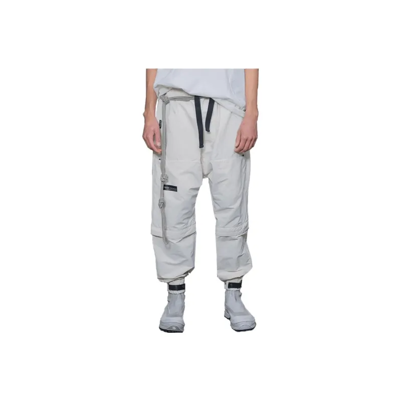 ISO.POETISM Knitted Sweatpants Men White-0