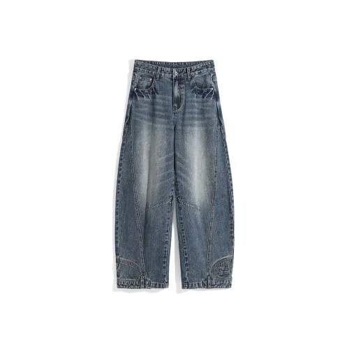 WOLF CODE Jeans Unisex Blue