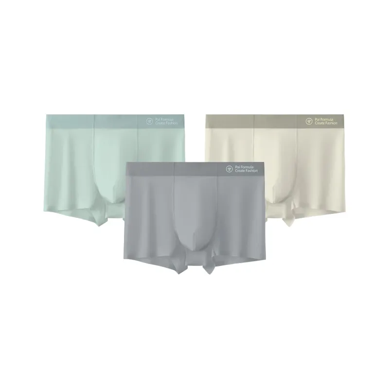 Qiao Ni Tong Underpants Men's 3 Pack-3