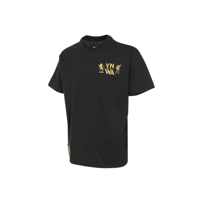 Nike Drop Shoulder Sleeve T Shirt Men's Black-0