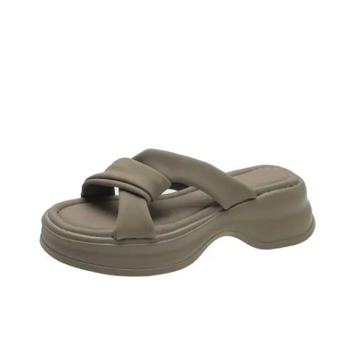 BINGO DUCK Slip Resistant Odor Resistant Slide Slippers Women's