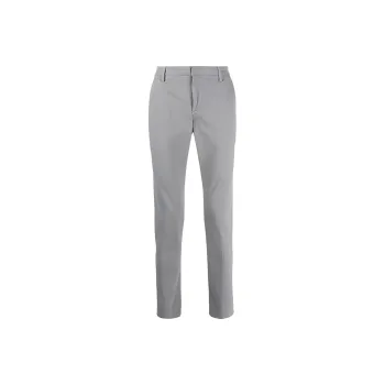 Dondup Mid Rise Slim Fit Trousers