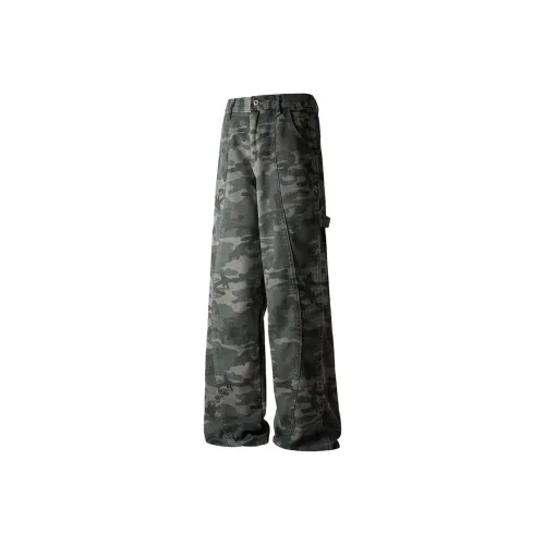 TELENT Jeans Unisex Camouflage