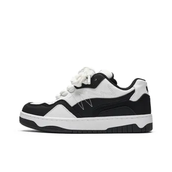 Flange Bullo Low Top Skateboard Shoes Unisex Black White
