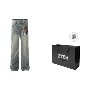 MT99 Jeans Unisex Light Blue