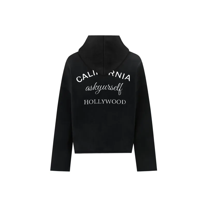 Askyurself Hollywood Sweater Unisex Black-0