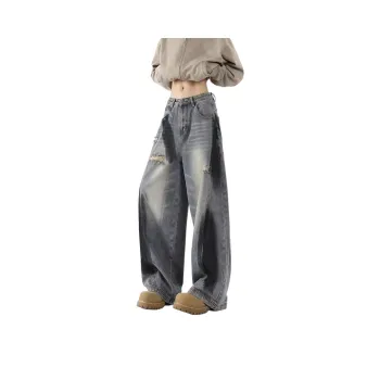 JUNGLE PANDA Jeans Unisex Blue