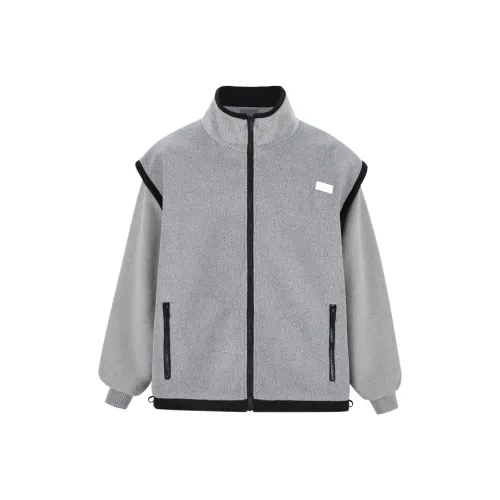 BANDITK GANGN Jackets Coats Unisex Gray