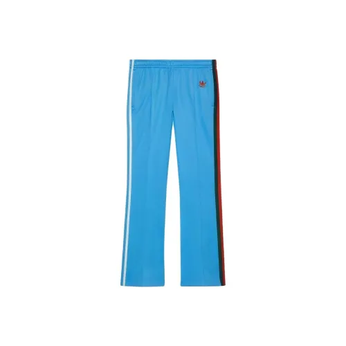 GUCCI X Adidas Cotton Jersey Sweatpants