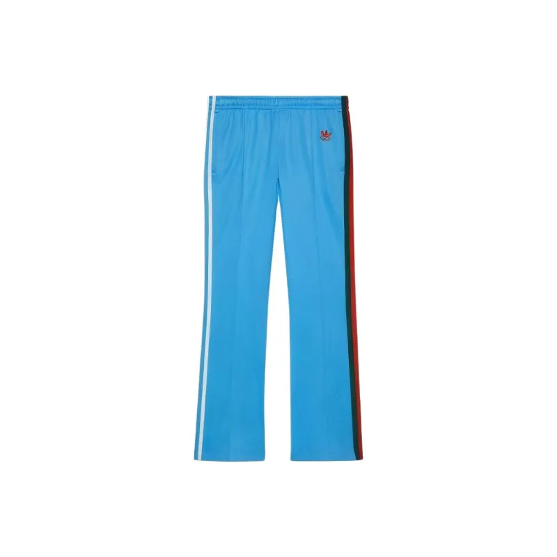 GUCCI X Adidas Cotton Jersey Sweatpants-0