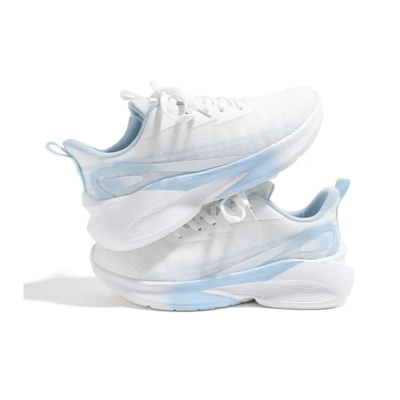 HUANQIU Running Shoes Women's Low Top Blue-3