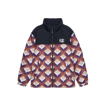 NAVIGARE Down Jacket Unisex Mocha Coffee/Black