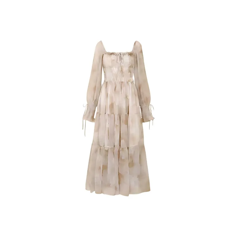 CZMO Long Sleeved Dress Women's Multicolor-1