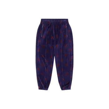 Needles Velour Papillon Zipped Track Pants